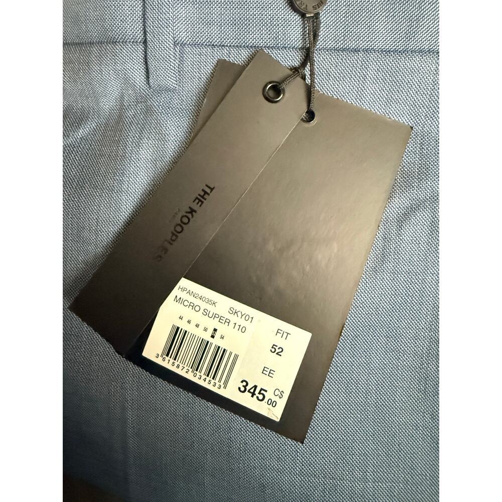 The Kooples Men’s Blue Dress Pants Acetate FR 52 (US 36–38) NWT - Picture 5 of 7
